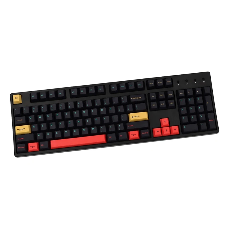 

136Keys PBT Keycaps Cherry Profile Dye-Sublimation Keycap for cherry MX Switch Mechanical Keyboard Eye-catching Keycap