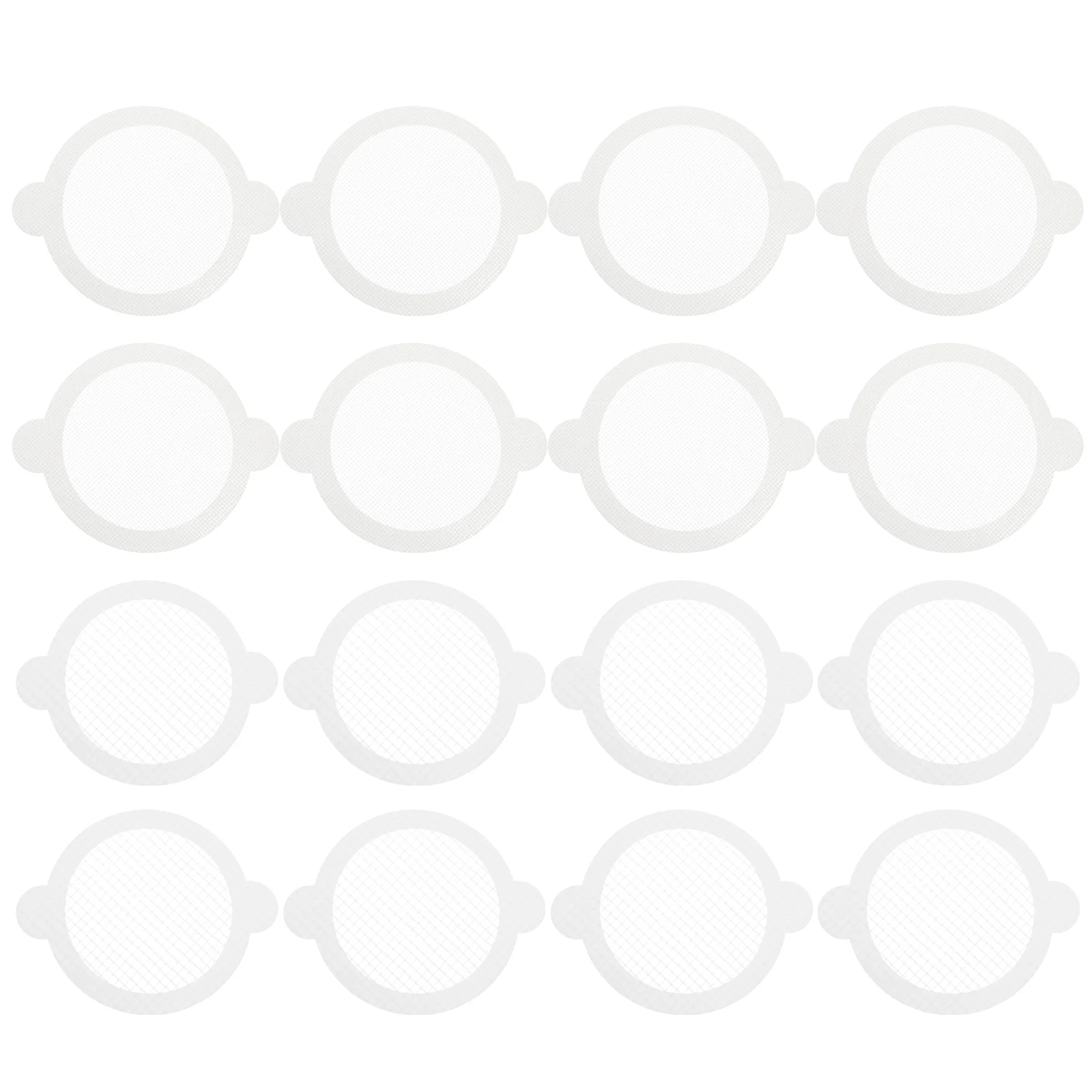 

20Pcs Practical Drain Filtering Sticker Simple Toilet Anti-blocking Covers Mesh Covers