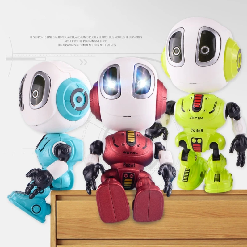 

Kids intelligent talking robot ectronic Toys with LED Eyes & Touch Control Robot Toys