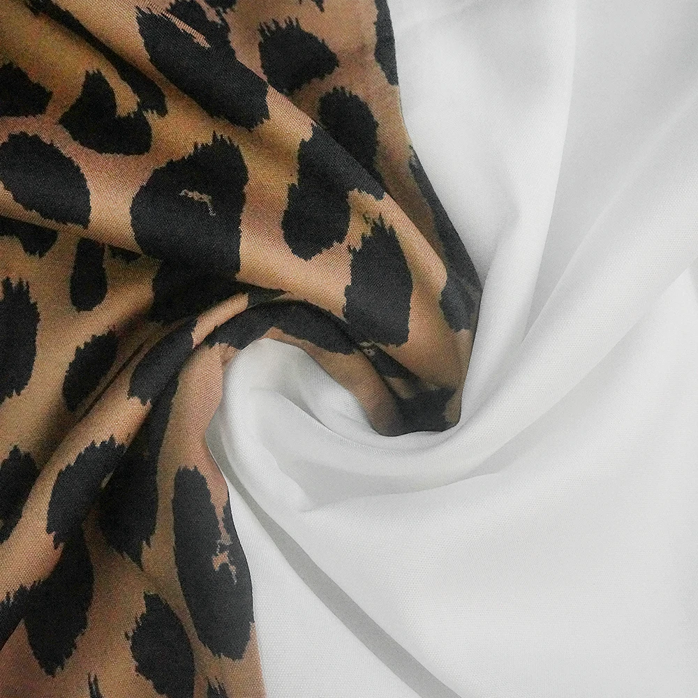 

Autumn Women Leopard Print Long Sleeve Casual Shirt V Neck Patchwork Loose Casual Slim Color Block 2020 Fashion Trendy Pullover