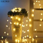 СВЕТОДИОДНАЯ Гирлянда YORIWOO, 3 м, работающая от батарейки романтическое украшение для свадьбы мистер миссис, подарок на день рождения, Рождественская гирлянда, светодиодная лампа
