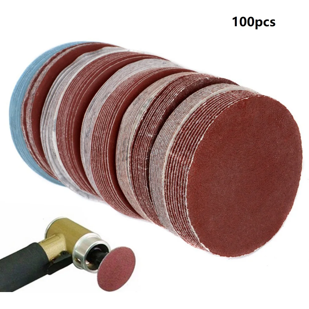 100 шт. полировальный диск полировальная круглая наждачная бумага 80 180 240 600 800 1000 1200
