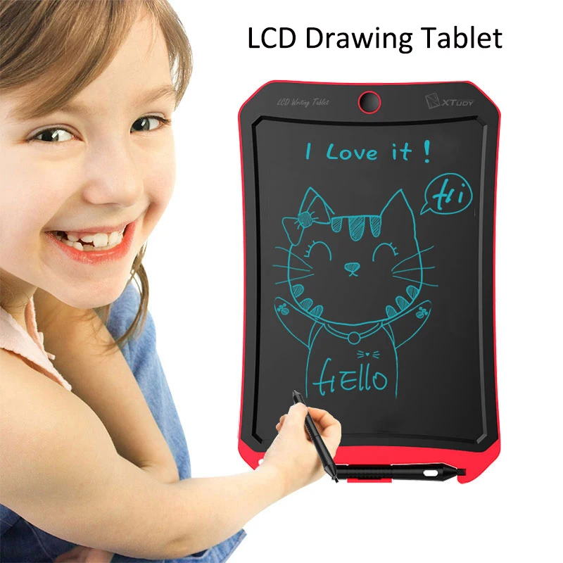 

Digital Drawing Tablet LCD Kids Graphics Writing Paint Board Electronics Children Gift Study Pad Home Message Board With Battery