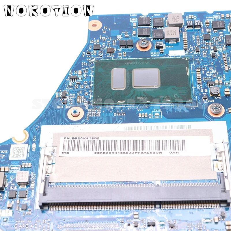 NOKOTION для Lenovo YOGA 700-14ISK материнская плата ноутбука SR2EY I5-6200U CPU GT940M 2 Гб GPU 5B20K41650 BYG43 |