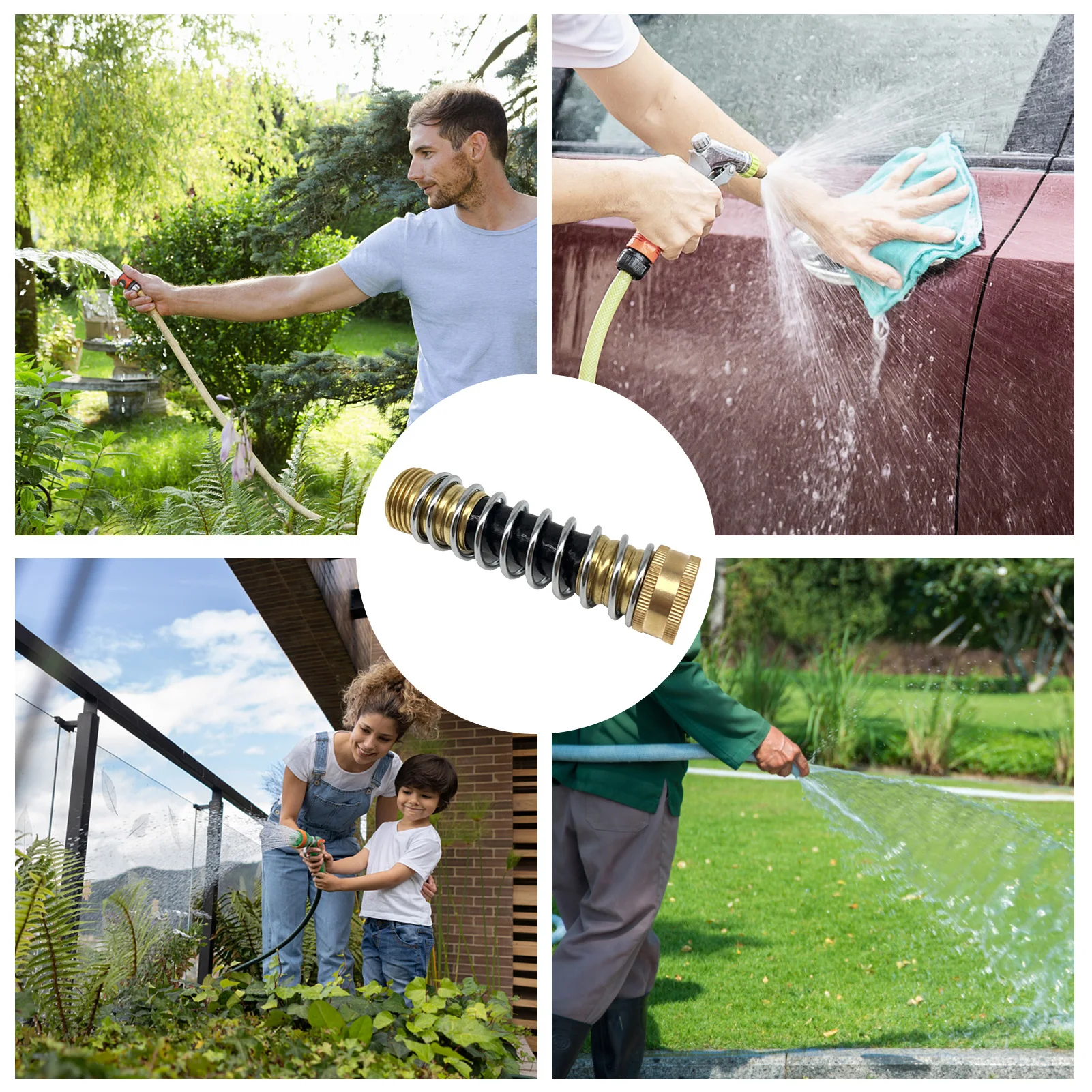 Латунь шланг расширение адаптер замена кабеля с предохранением от изгиба