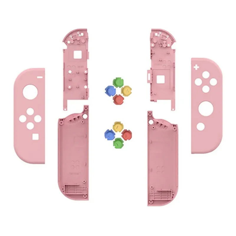 

100% New Original Refurbished Blue L Left And Red R Right JoyCon Controller Shell For NS Nintend Switch Joycon Gamepad Joystick