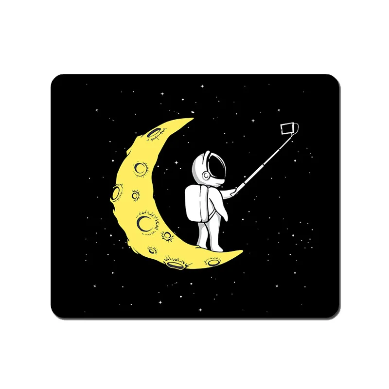 

Spaceman Planet Space Creative Small Mouse Pad Thicken Seam Pad Office Keyboard Table Pad Gaming Notebook