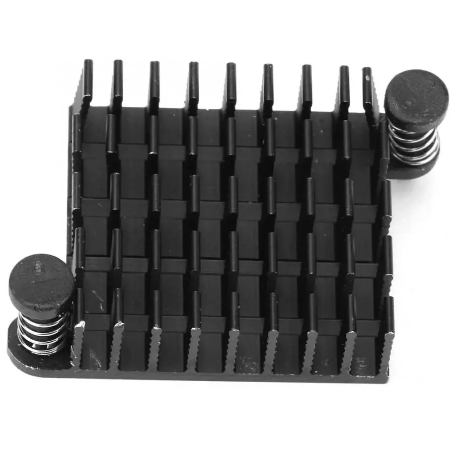 Электронное рассеивание тепла охлаждение пластинчатый алюминий теплоотвод с