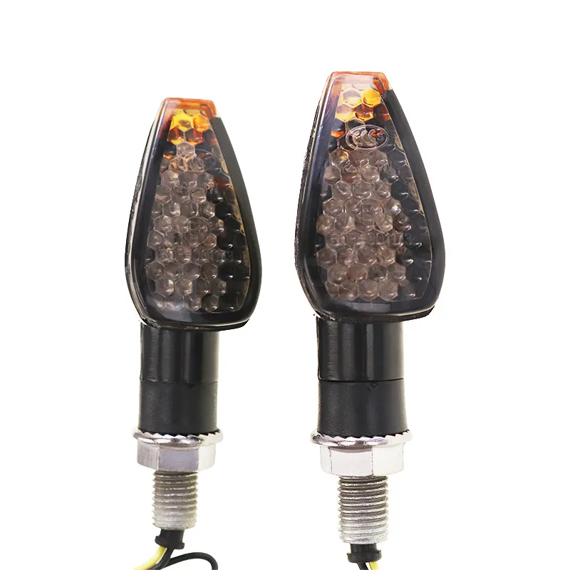 Светодиодные поворотники для мотоциклов универсальный указатель поворота Honda