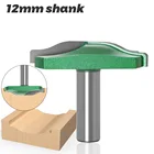 1 шт. 12 мм хвостовик фрезерный станок для резьбы по дереву поднятый Панель Концевая фреза с Backcutter Cove поднял Панель s-образный двери бита маршрутизатора