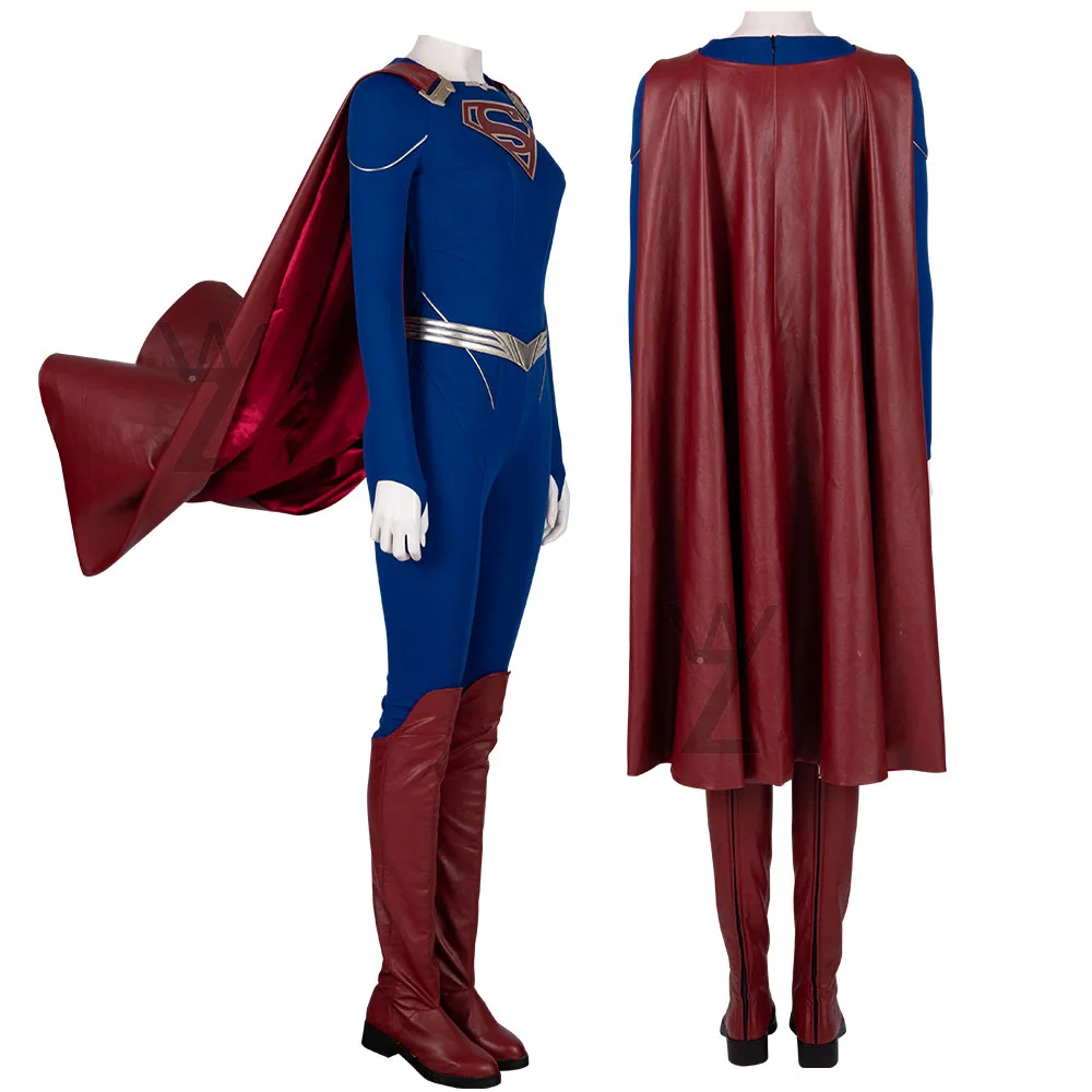 Новый фильм супердевочка Косплей Костюм на заказ Хэллоуин костюм Детский