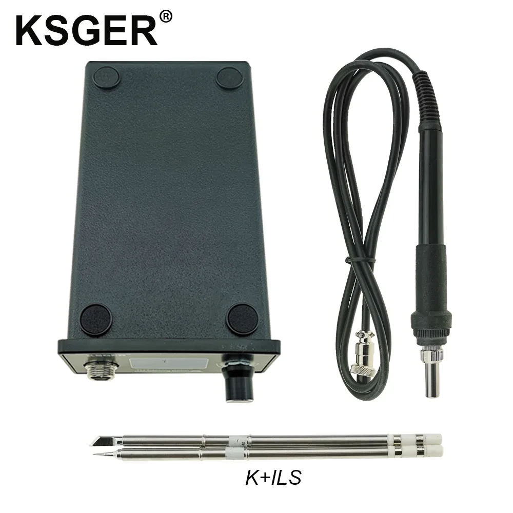 Sets 2 KSGER T12 паяльная станция V2.0 STM32 OLED Цифровые Электрические паяльники Stings DIY сварочные инструменты быстрый нагрев T12 наконечник утюга - Цвет: Sets 2
