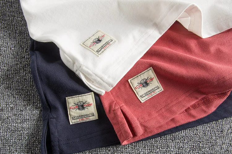 Мужская деловая рубашка поло в британском стиле | одежда