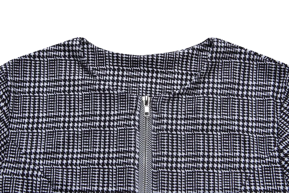 Women African Dresses Plaid African Clothes Ankara Autumn Spring Summer Pencil Dress Ropa Dama Office Lady African Clothing