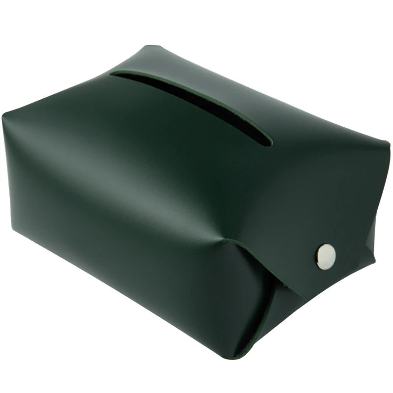 Креативная коробка для салфеток из искусственной кожи дома бумажный контейнер