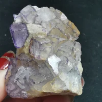 60 3gnatural rare mica fluorite cluster mineral specimen stone healing crystal quartz gemstone teaching specimen home decoration