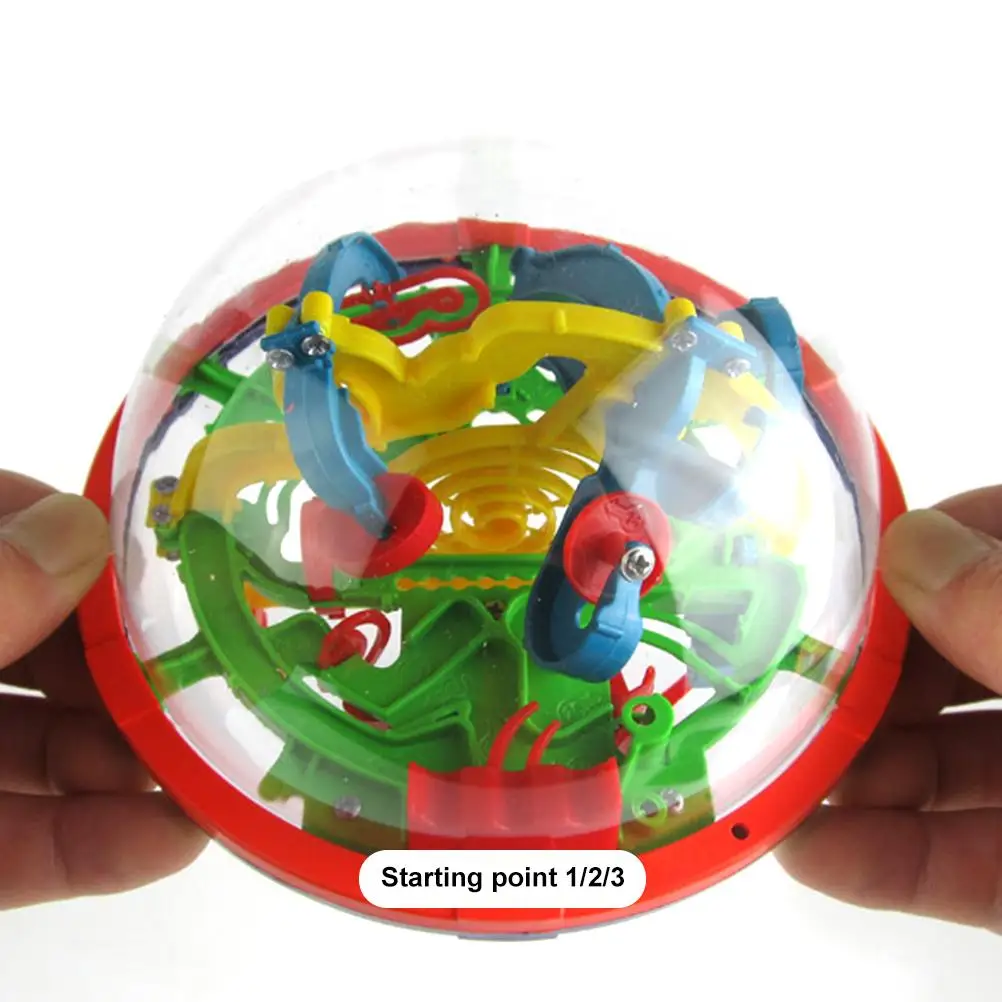 100 уровней 3D волшебный лабиринт Perplexus шар Интеллектуальный вращающийся