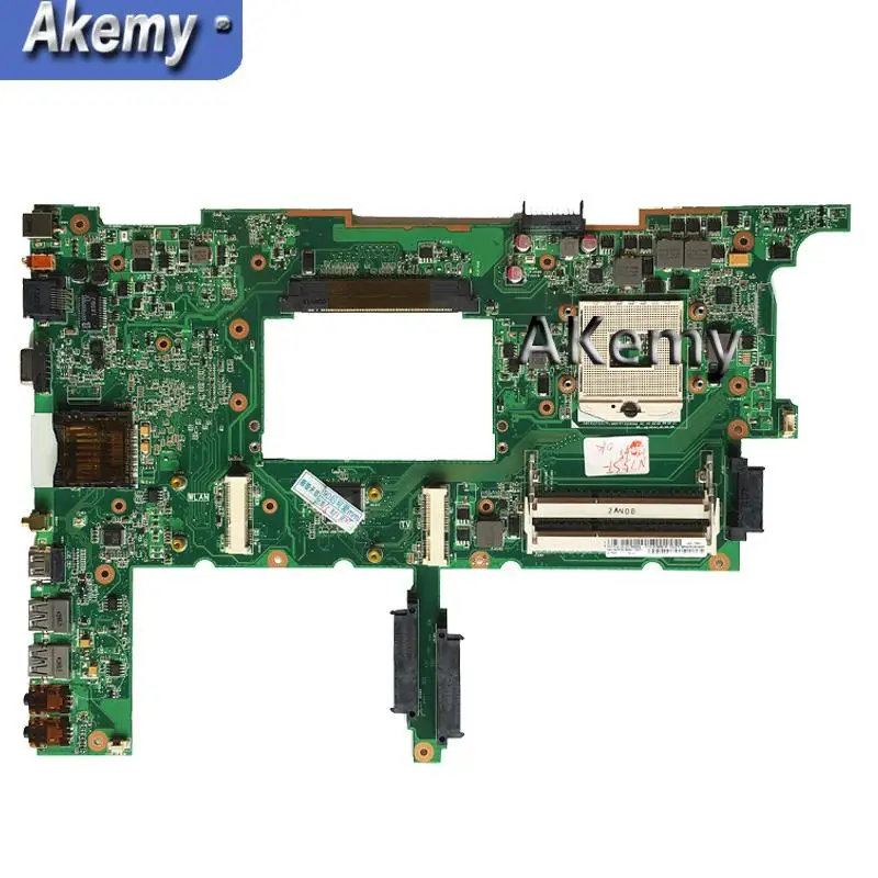 XinKaidi для ASUS N75SF материнская плата HM65 REV 2 60-N69MB1400-C03 | Компьютеры и офис