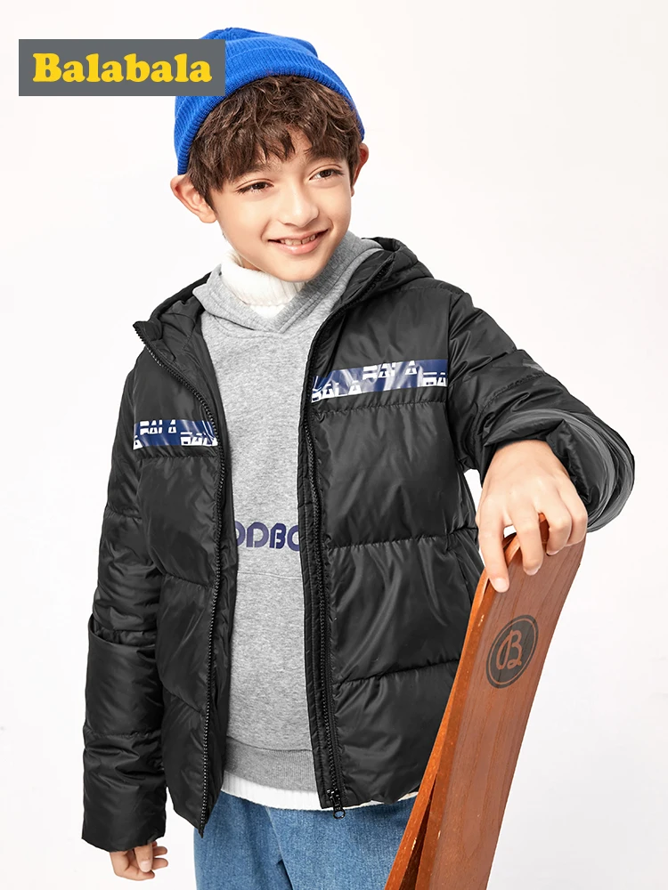 Детский пуховик для мальчиков новинка зимы 2019 куртка больших теплое модное