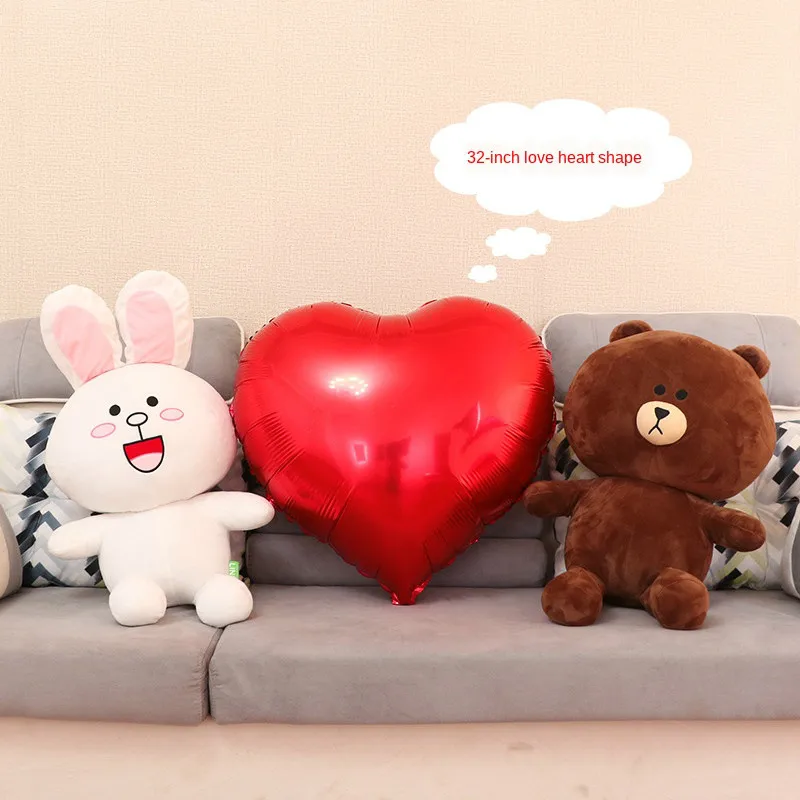 Воздушные шары из алюминиевой фольги праздничная вечеринка в честь Дня Рождения