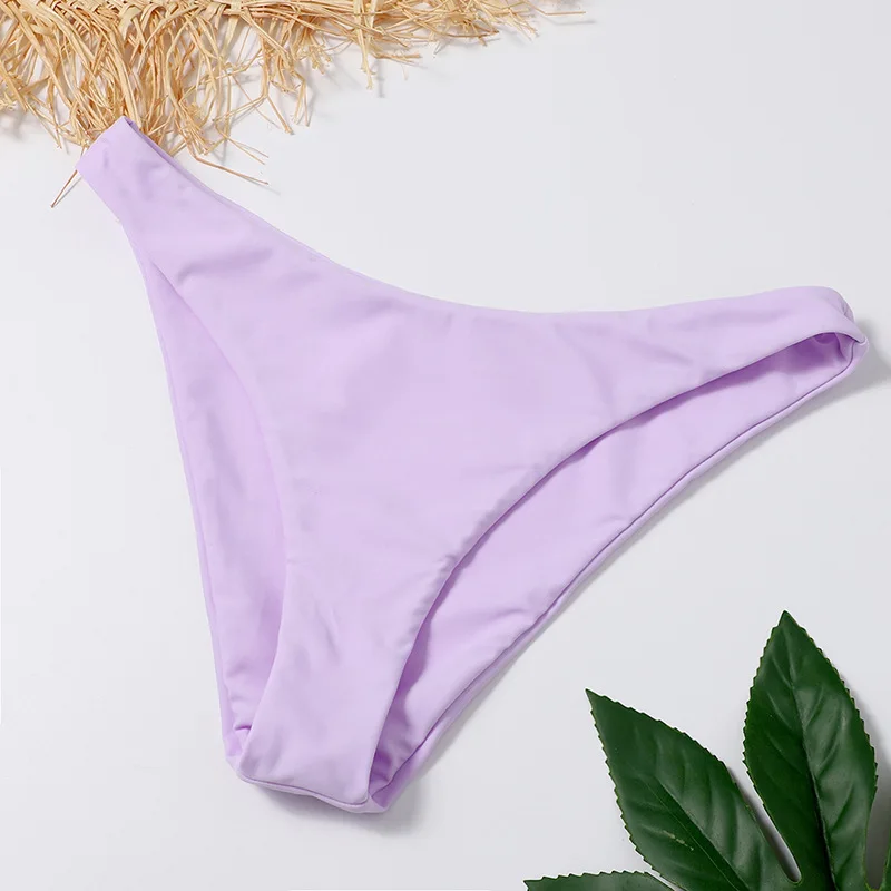 

2021 new split V-support bikini print swimsuit