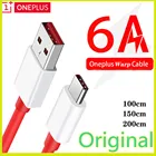 Оригинальный кабель для зарядного устройства Oneplus Warp 100 см150 см200 см 5 В6 А USB Type-C кабель для быстрой зарядки для Oneplus 3T 5T 6T 7T Pro
