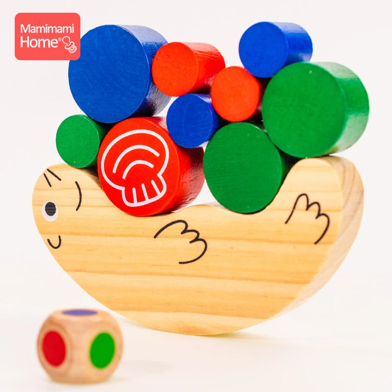 Mamihome 11 шт./компл. Детские деревянные игрушки Птица строительные блоки деревянный