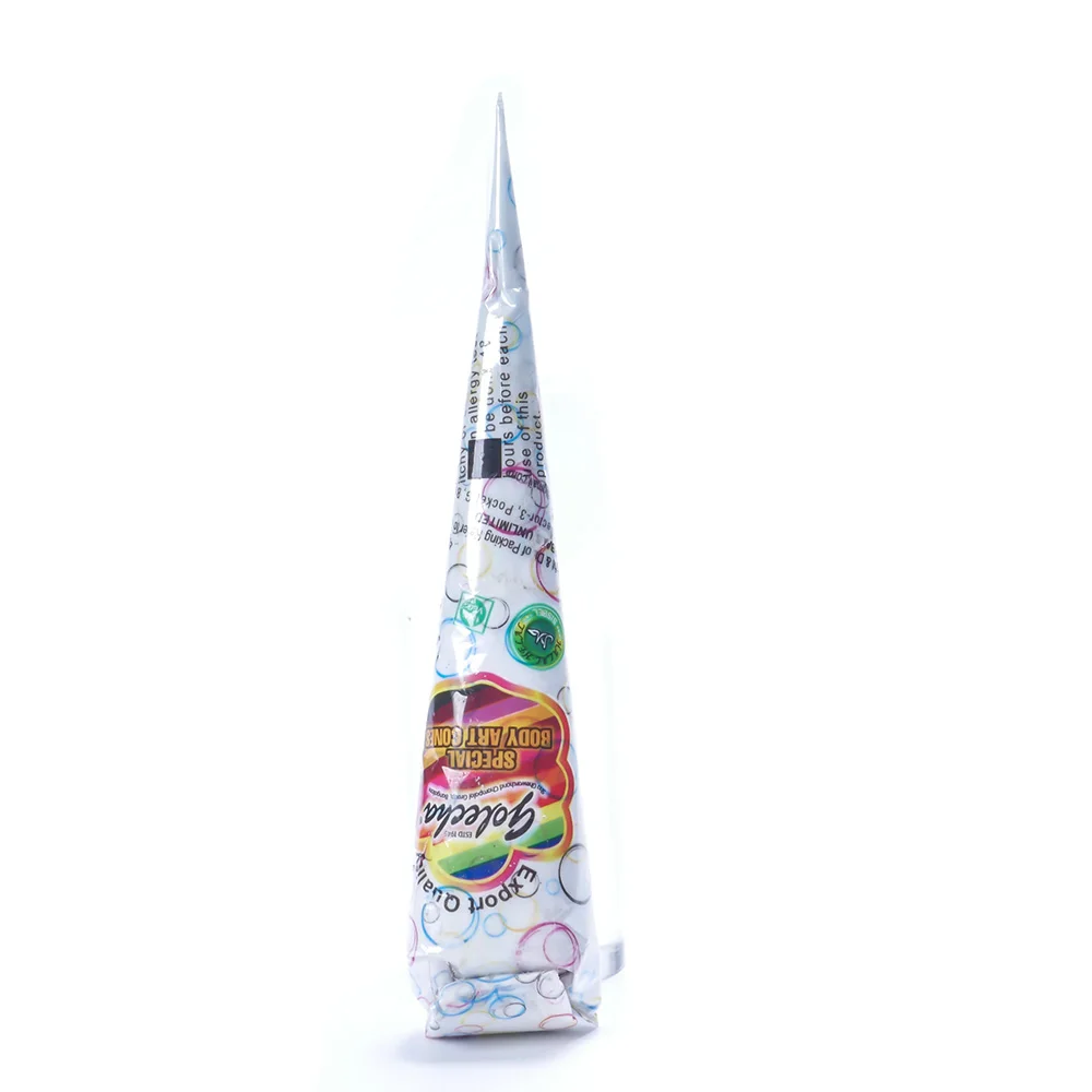 India Golecha White Plant Henna Hanna Cream Bridal Styling Stage Makeup Temporary Body Painting Tattoo Ink Safety