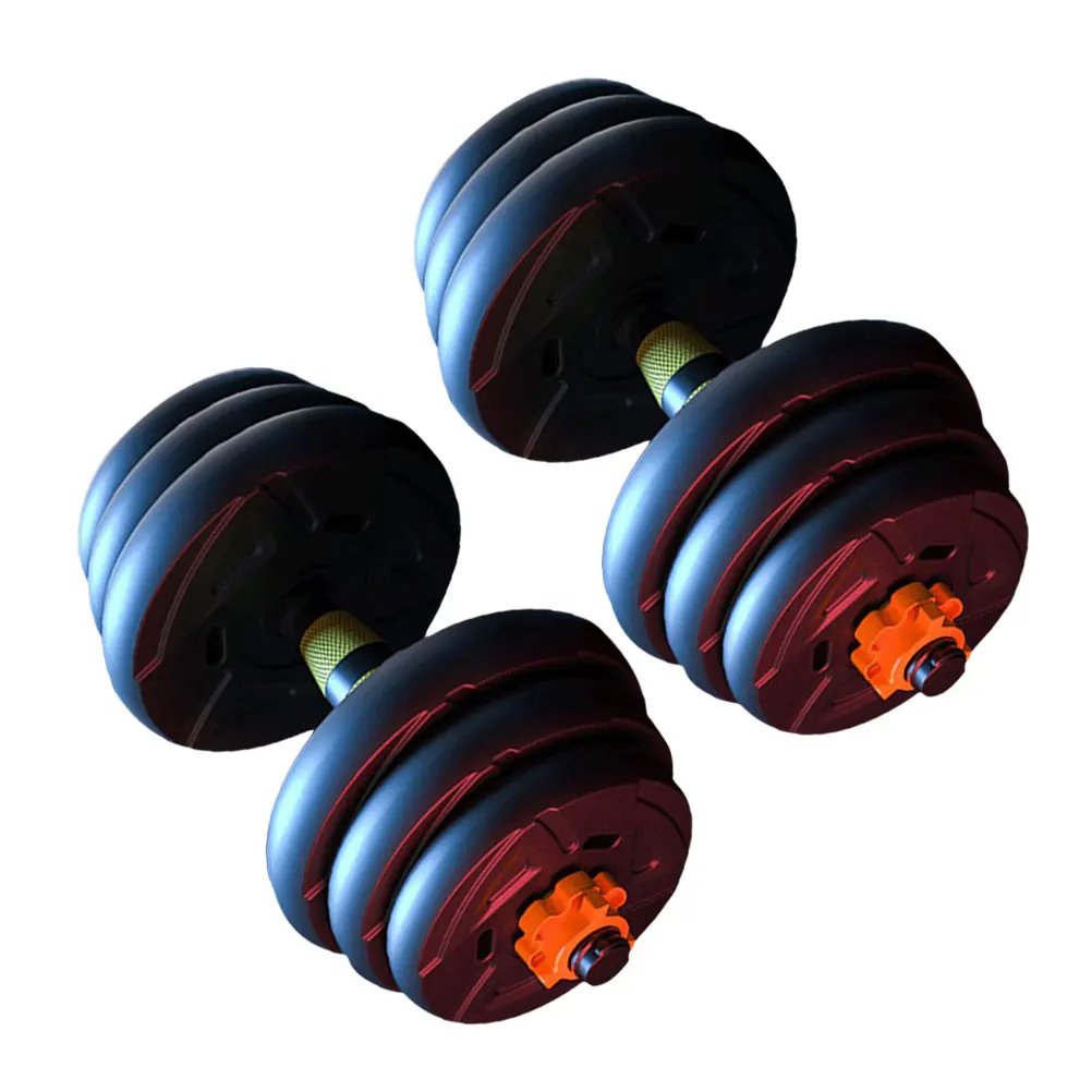 

1 Pair Of Men Fitness Dumbbell Home Rubberized Barbell Gym Dumbbells Weights Bar Barbell Weights Kit Fitness Equipment 2021