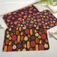 autumn pattern carpets rugs for home bath living room floor stair kitchen hallway non slip cat dog pet gamer