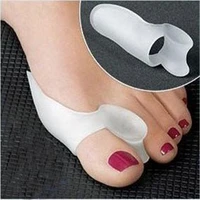 1 pair2 pcs gel silicone bunion corrector big toe separators straightener spreader foot care tool hallux valgus pro massager