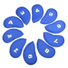 _ Железная головка для гольфа 5 мм, утолщенная, черная, синяя, красная, головная часть для клюшек с номером