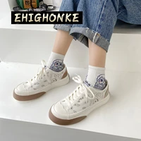 shoes lightweight women s canvas shoes breathable jogging zapatos white 2021 new boots round toe spike heels faux fur ankle