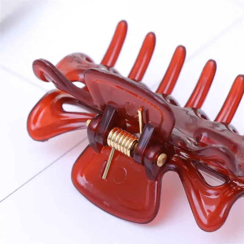 

10pcs Ponytail Clips Plain Jaw Clip Ponytail Holder Hair Clips Grip Clips for Ladies Girls Women