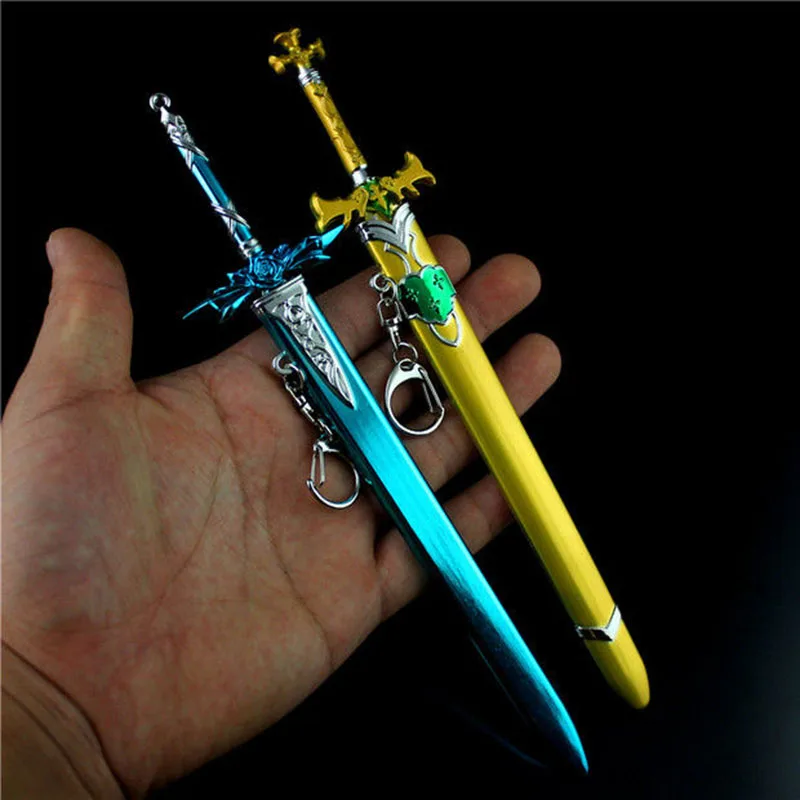 Меч искусство онлайн оружие брелок Kirito Yuuki меч асуны модель игрушки Elucidator Темный