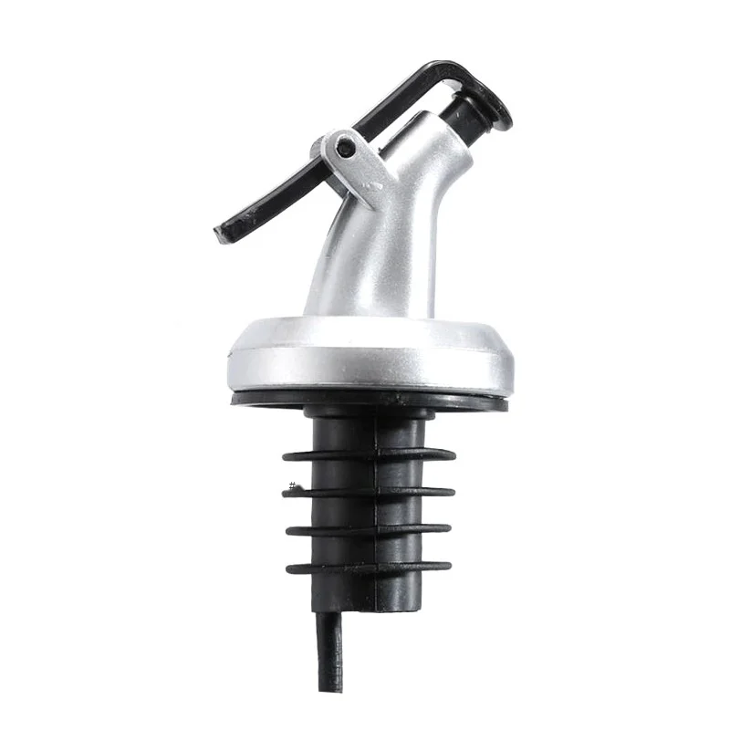 

1pc Oil Bottle Stopper Lock Plug Seal Leak-proof Oil Sprayer Food Grade Rubber Pourers Spout Oil Dispenser Outdoor Supplies