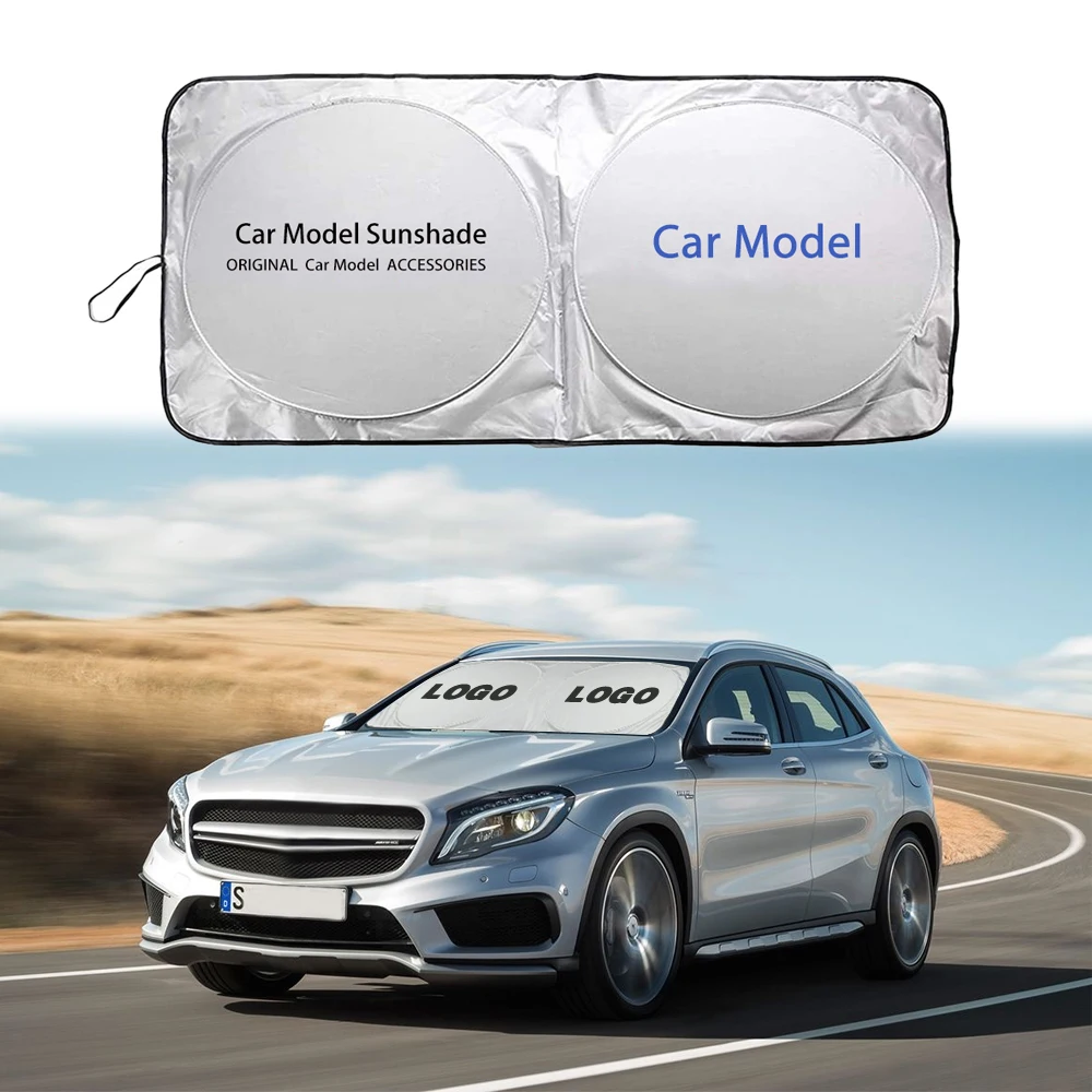 

For Subaru Ascent Forester Impreza Legacy Outback Tribeca BR-Z Parasol Car Windshield Sunshade Cover Auto Window Sun Visor Blind