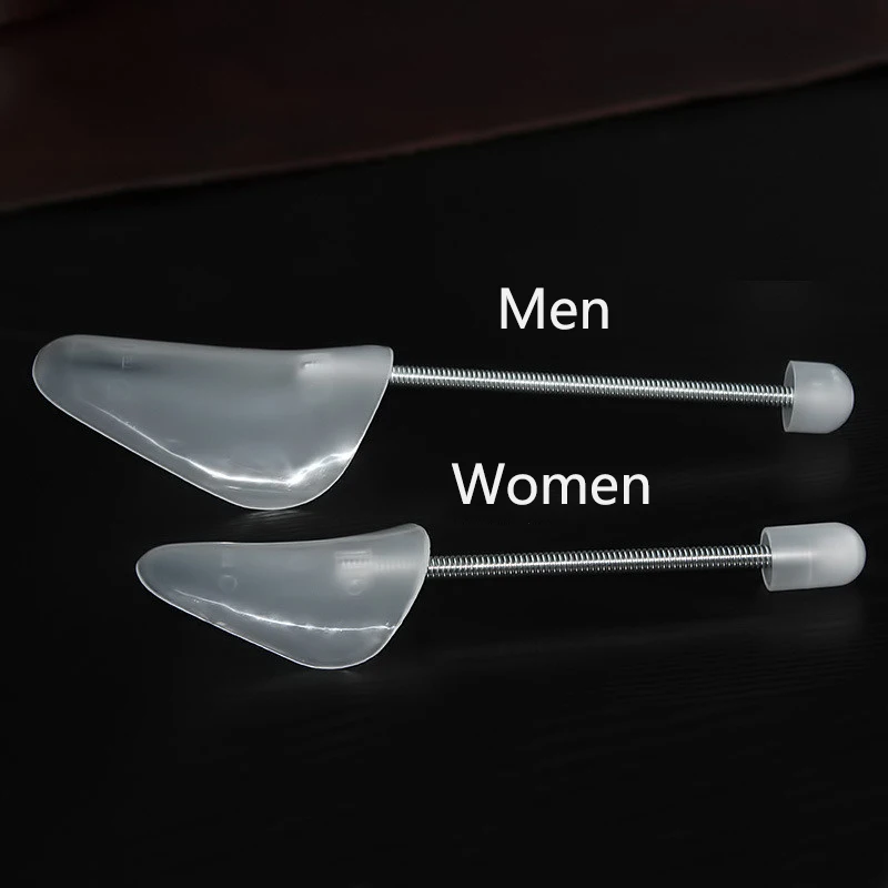 Прозрачная пружинная опора для обуви из пластика предотвращает деформацию и не