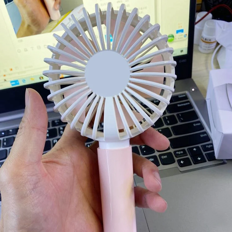 Ночной светильник с usb-зарядкой три скорости ветра офисный Настольный вентилятор