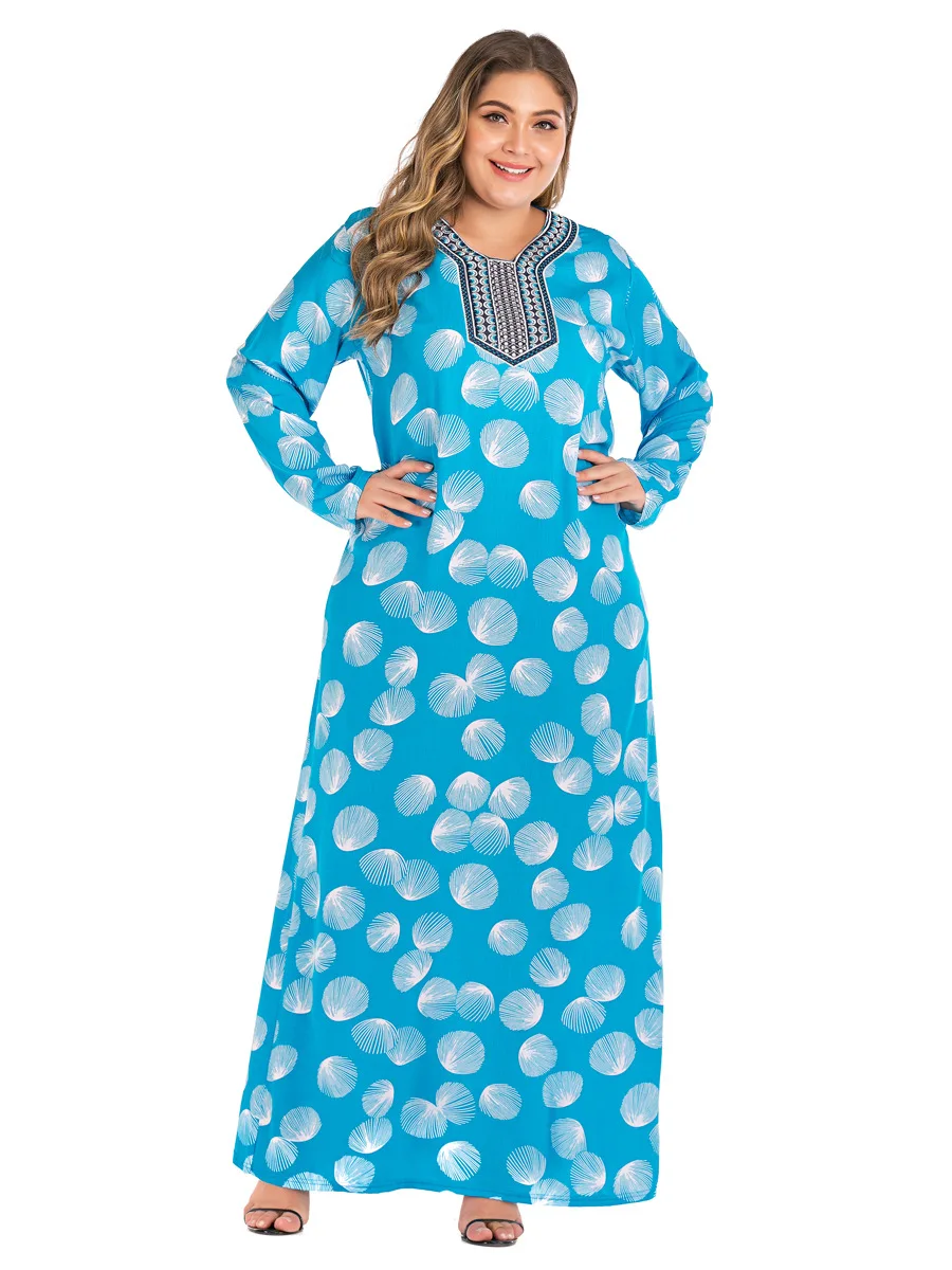 Женское платье макси с длинными рукавами|Мусульманская одежда| |