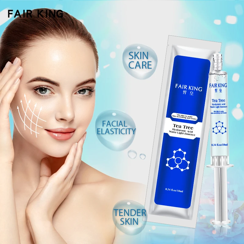 KING Tea Tree Увлажняющая сыворотка для лица с коллагеном эссенция гиалуроновой