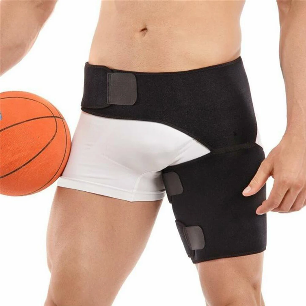 

Adjustable Groin Support Wrap Hip Joint Support Waist Groin Sacrum Pain Relief Strain Arthritis Protector Hip Thigh Brace