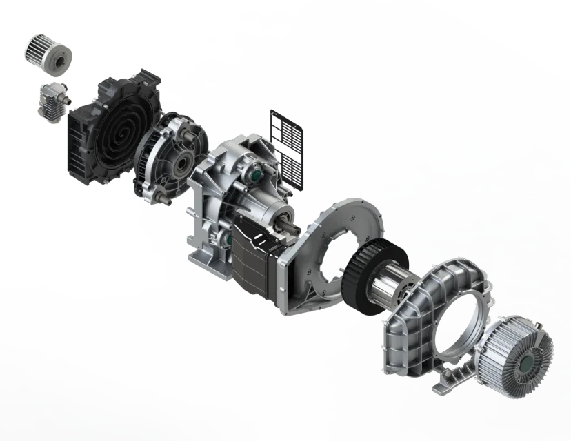 Энергосберегающий тихий без масла DMC компрессор запасные части 2.2KW 0.45Bar 3HP 440L/мин