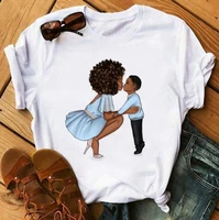 mom tshirt black girls boys with mother day gift womens fashion short sleeve t shirt female tops
