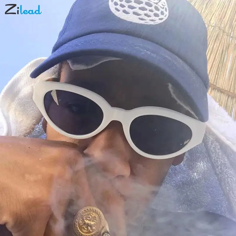 

Zilead Sunglasses With Bags Retro Cat Eye Eyewear Ultralight Sunglasses Travel Essentials Women And Men Decoration Sunglasses