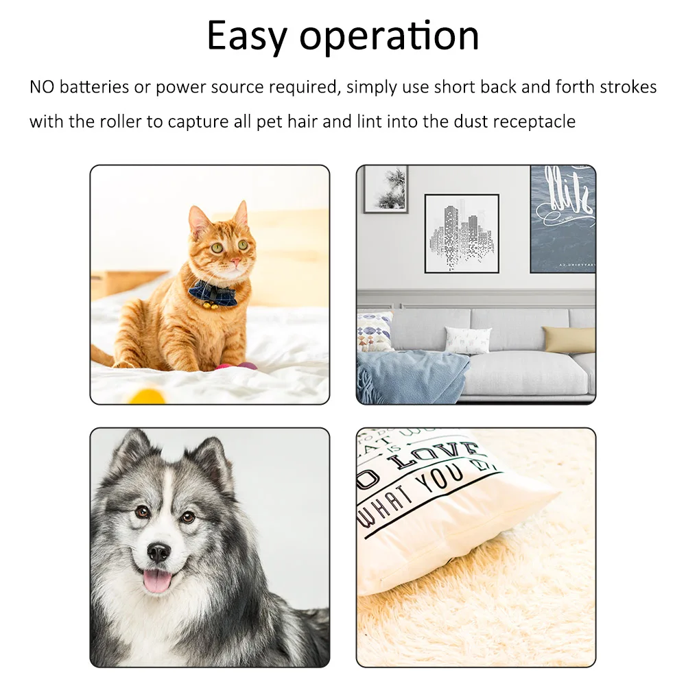 

2020 Pet Hair Cleaning Brush Fur Removing Roller Lint Brush Dog Cat Brush Animals Hair Remover Clothing Couch Sofa Carpets Comb