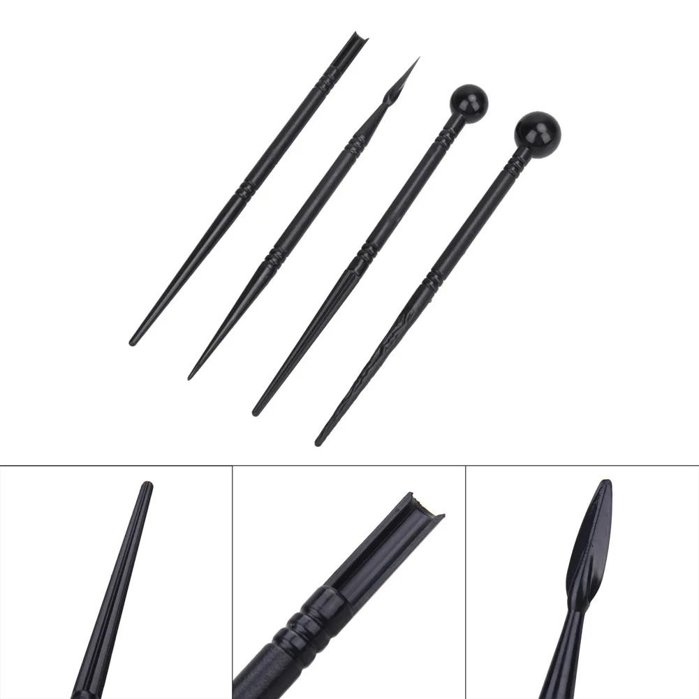 Гаджеты 4 шт./компл. простая выпечка резные ручки сделай сам инструмент для