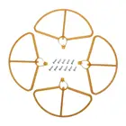 4 шт. протекторы пропеллера дрона Защитная защита для квадрокоптера Hubsaned H501S H501C H501E