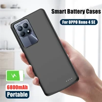 powerbank cover for oppo reno 4 se battery charger cases 6800mah external battery power bank case for oppo reno 4se power case