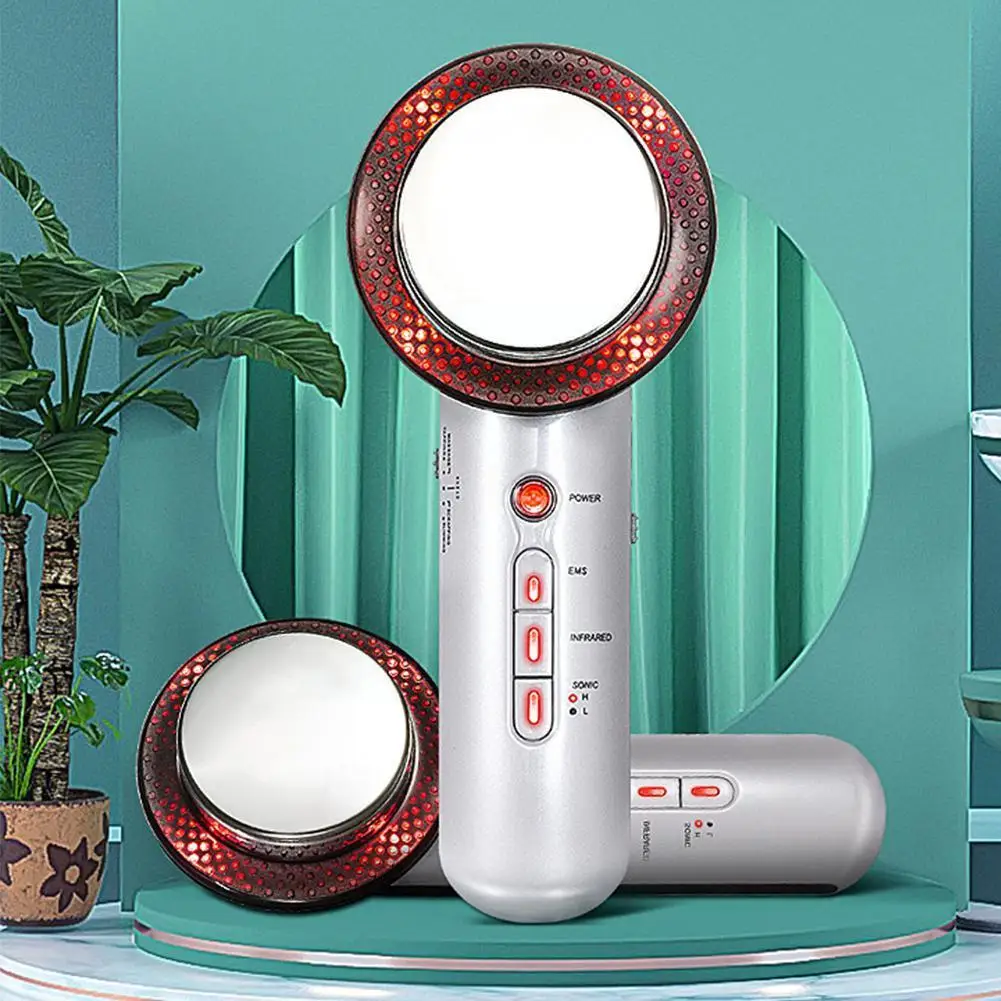 

3 in 1 EMS Body Massager Ultrasonic Cavitation Slimming Fat Machine Burn Cream Anti Gel Cavitation Slim Cellulite With Set O4L3